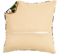 VERVACO Dorso per Cuscino Punto Croce Écru Retro per Cuscino con Zip 45 x 45 cm Fodera Posteriore per Rifinire Lavori di Ricamo Accessorio per Hobbistica Set Fai da Te Creativo Materiali Creativi