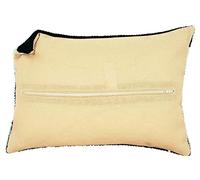 Vervaco Écru 45 x 35 cm Dorso Punto Croce Retro per Cuscino con Zip Fodera Posteriore per Rifinire Lavori di Ricamo Accessorio per Hobbistica Set Fai da Te Materiali Creativi, 100% Cotone
