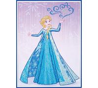 'Vervaco Kit da ricamo, Bianco, CA. 57 X 80 cm/22,8 x 32 "