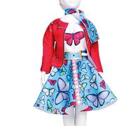 Vervaco Lucy Butterfly Dress Your Doll Outfit Making Set, Multicolore