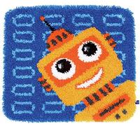 Vervaco PN-0150161 Forma Tappeto Playful Robots