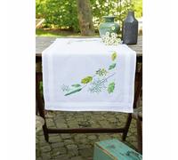 Vervaco PN-0179920 - Runner da tavolo stampato in cotone, multicolore, circa 40 x 100 cm / 16" x 40"