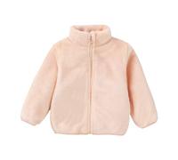 Verve Jelly Giubbotti invernali in pile per bambina e bambino Cappotto caldo per bambini Tinta unita Capispalla rosa 12-18 mesi
