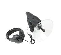 Vervevum Dispositivo di ascolto parabolico 8X Microfono parabolico Monoculare HD Birds Watching e ascolto Dispositivo Amplificatore Audio per Registrazione di Uccelli Osservazione, Parabola