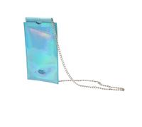Very Bella Call Me VBag Light Blue - Elegante borsa a tracolla per ragazze - Mini borsetta alla moda con design ispirato al telefono cellulare - perfetta per travestimenti, feste e divertimento