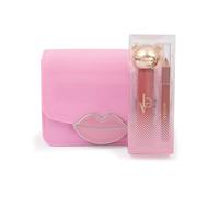 Very Bella Kiss VBag Pink - Borsa a tracolla per bambini con tinta labbra e matita per labbra - Pochette carina per ragazze - Divertente set di bellezza per giochi di ruolo