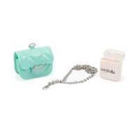 Very Bella Micro Bag VBag Blue - Mini borsa a tracolla con balsamo per le labbra per ragazze dai 6 anni in su - Elegante borsa per bambini con divertimento cosmetico - ideale per travestimenti, giochi