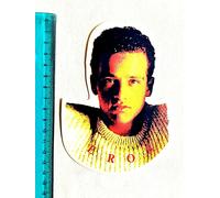 VERY RARE STICKER EROS RAMAZZOTTI ORIGINAL ADESIVO 80'S ANNI '80 VINTAGE MUSIC