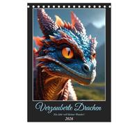 Verzauberte Drachen: Ein Jahr voll kleiner Wunder! (Tischkalender 2026 DIN A5 hoch), CALVENDO Monatskalender: Tauchen Sie ein in das magische Spiel ... gemacht durch modernste KI-Technologie.