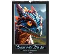 Verzauberte Drachen: Ein Jahr voll kleiner Wunder! (Wandkalender 2026 DIN A3 hoch), CALVENDO Monatskalender: Tauchen Sie ein in das magische Spiel der ... gemacht durch modernste KI-Technologie.