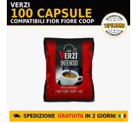 Verzi Fior Fiore COOP Intenso 100 Capsule Caffè Aroma Vero