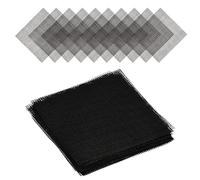 Vesaneae 50Pezzi Rete Drenaggio Bonsai Cuscinetti, A Rete Per VasiRete, Vaso Griglia Da Fiori Inferiore, Schermi Per Fori Di Drenaggio Quadrati Prevengono La Perdita Di Suolo Guarnizione (10x10cm)