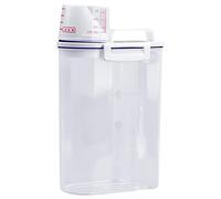 Vesaneae Contenitore Alimentare Per Cani E Gatti Insect-proof A Prova Di Umidità,Porta Crocchette Per Cani,trasparente Contenitore Crocchette Cane Per Gatti,cereali,riso(2.7 L/30x14x7.5cm