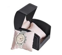 Vesaneae Scatola per Orologi, Cofanetto Nero con Cuscini Rimovibili - Portaorologi Uomo, Astuccio e Custodia