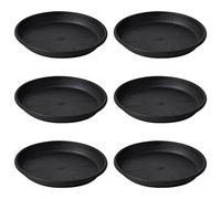 Vesaneae Sottovaso per Fioriera, Plastica Sottovasi Piante, Piattini per Vasi Sottobicchieri, Sottovaso per Piante Rotondo in Plastica, Piattini da Piante per la Detenzione di Gocce d'acqua e Terreno