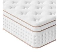 Vesgantti 120x190x26cm Materasso una Piazza e Mezza Ibrido, Molle Insacchettate Indipendenti con Supporto Bordo e Isolamento Movimenti, Media Fermezza, Certificato OEKO-TEX, Box-Top6 Serie