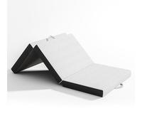 Vesgantti Materasso Pieghevole, 120x195x10cm Materasso una Piazza e Mezza Sfoderabile in Gel Memory Foam da 10 cm (Tri-Fold), Adatto per il Viaggio, il Campeggio, il Letto per gli Ospiti