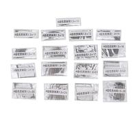 VESHENVEN 340 pezzi di barrette a molla in acciaio per orologi, diametro 1,3 mm, lunghezza da 10 a 26 mm, strumento per la sostituzione delle barrette a molla per la riparazione degli