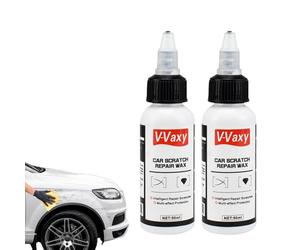 Vesidoloy Ceras per Riparazione Graffi Auto V-Vaxy, 50 Ml*2 Scratch Remover, Restauratore di Vernice per Auto Lucida, per Lucidare La Riparazione di Auto, Riparare Il Turbinio 'Auto E Graffio