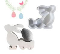 Vesidoloy in Silicone per Pasqua - Utensile Per Colata Manuale,per a Forma di Coniglio - Per Cemento Argilla Candeliere Gesso E Decorazione Per Tavolo