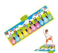 Vesidoloy Tappeto Pianoforte,Tappeto Musicale Primi Passi - Coperta Musicale Educativa con Modalità Strumenti Multipli per Bambini, Giocattolo Elettronico Interattivo