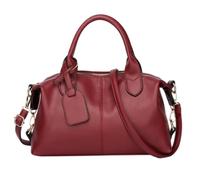 Veslyn Beauty Case Borsa A Tracolla in Pelle Morbida delle Donne, Tote Semplice Colore Solido per Il Lavoro, I Pendolari E L'uso Quotidiano
