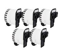 Veson - 5 rotoli bianchi DK-22223 DK22223, etichette senza fine, compatibili con rotoli di etichette per indirizzo Brother 50 mm x 30,48 m, per Brother P-Touch QL-500 570 600 700 710W 720 QL-800 810W