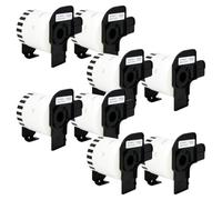 Veson - 8 rotoli bianchi DK-22212 DK22212, etichette senza fine, compatibili con rotoli di etichette per indirizzo Brother 62 mm x 15,24 m, per Brother P-Touch QL-500 570 600 700 710 W 720 QL-800 810