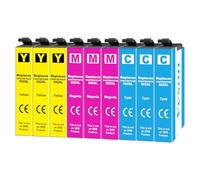 Veson Sostituzione per 502XL Cartucce d'inchiostro, Compatibile con Epson Expression Home XP-5100 XP-5105 XP-5150 XP-5155,Workforce WF-2860 WF-2865 WF-2880 WF-2885(3Ciano, 3Magenta, 3Giallo)