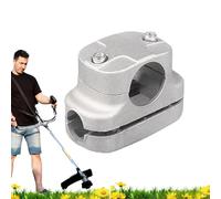 Vesone Supporto per Manico per Tubo per decespugliatore, Morsetto per Staffa per decespugliatore in Lega di Alluminio, da Giardinaggio antiruggine per Parti di Tosaerba, decespugliatore