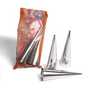 Vespa 2113 Confezione 6 Forme, Cono Grande, 12 cm, Acciaio, 6 unità