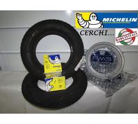 VESPA 50 N 1990 V5X5T KIT RUOTA 3 00 10 COPERTONI S83 MICHELIN CAMERE CERCHI
