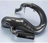 Vespa 50 PK 1982-1991 Pot Silenziatore Scarico Nero POLINI 1061989
