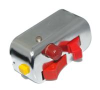 Vespa 6v Luce Clacson Commutatore & Motore Cut Off Switch Cromato Old Modelli