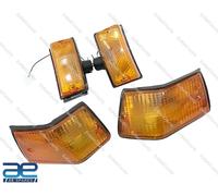 Vespa Anteriore & Posteriore Indicatore Set Di 4 Px LML Stella Giallo Lente Aes