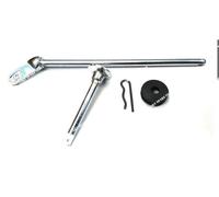 Vespa Benzina Carburante Leva Dell'aria Gommino E Clip Set Di 4 Cromate Px Lml