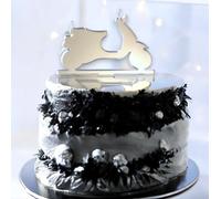 Vespa Ciclomotore a Forma Di Torta E Cupcake Topper Custom Colori, Misure Inciso