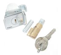 Vespa Dello Sterzo Blocco & Strumento Scatola Con 2 Comune Tasti Rally Sprint Px