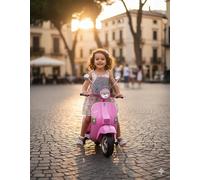 Piaggio Vespa PX150 Full Elettrica 12V per Bambini Crema