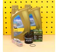 Vespa GTS 125 Da 2018 Oelwechselset Hiflo Filtro Olio o-Ring NGK 2 L Motore 0w30