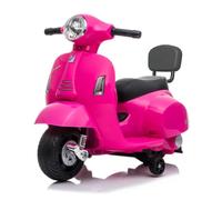 Vespa GTS Moto elettrica per bambini 6V, 1-3 anni, LED, Rosa