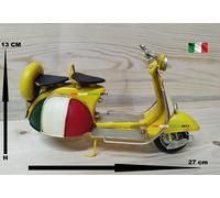 VESPA LAMBRETTA ITALIA ANNI 50 LA DOLCE VITA MOTO METALLO VINTAGE MODELLISMO