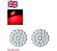 Vespa LML Coppia Rosso 12 V LED Lampeggiante Indicatore Laterali Lampadina
