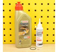 Vespa LX Primavera S Sprint 50 4T 4-Takt Olio Castrol Power 1 5W40 Cambio Set