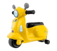 Vespa per Bambini Moto Giocattolo Cavalcabile con Pannello Elettronico Luci e