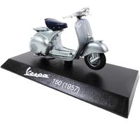 VESPA PIAGGIO Modello DieCast Moto 150 Sella Corta 1957 Scala /18 Ufficiale