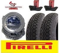 VESPA PX 150 KIT RUOTA 3 50 10 COPERTONI SC30 PIRELLI CAMERE CERCHI