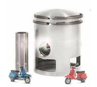 Montaggio Pistone Vespa PX LML Star Stella Con Anello E Circlip 2ND O/S 58 MM