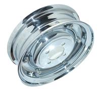 Vespa Ruota Cerchio Cromo Placcato 8'' X 3.5 " Vbb Vlb Vnb Vna Modello S2u
