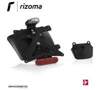VESPA Sei Giorni 300 Hpe 2021-2022 Kit Porta targa Fox RIZOMA PT810B Nero